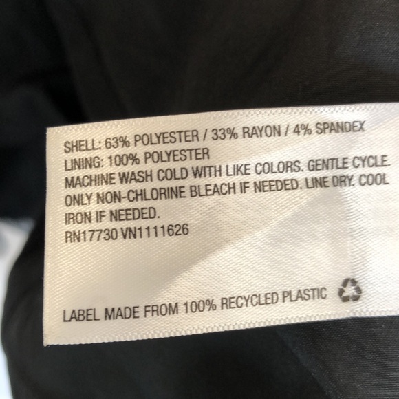 Plaid blazer jacket with single button, pockets and back split at hem - Picture 8 of 8